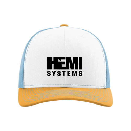 White Columbia Blue Yellow