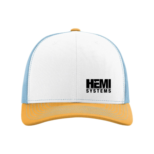 White Columbia Blue Yellow